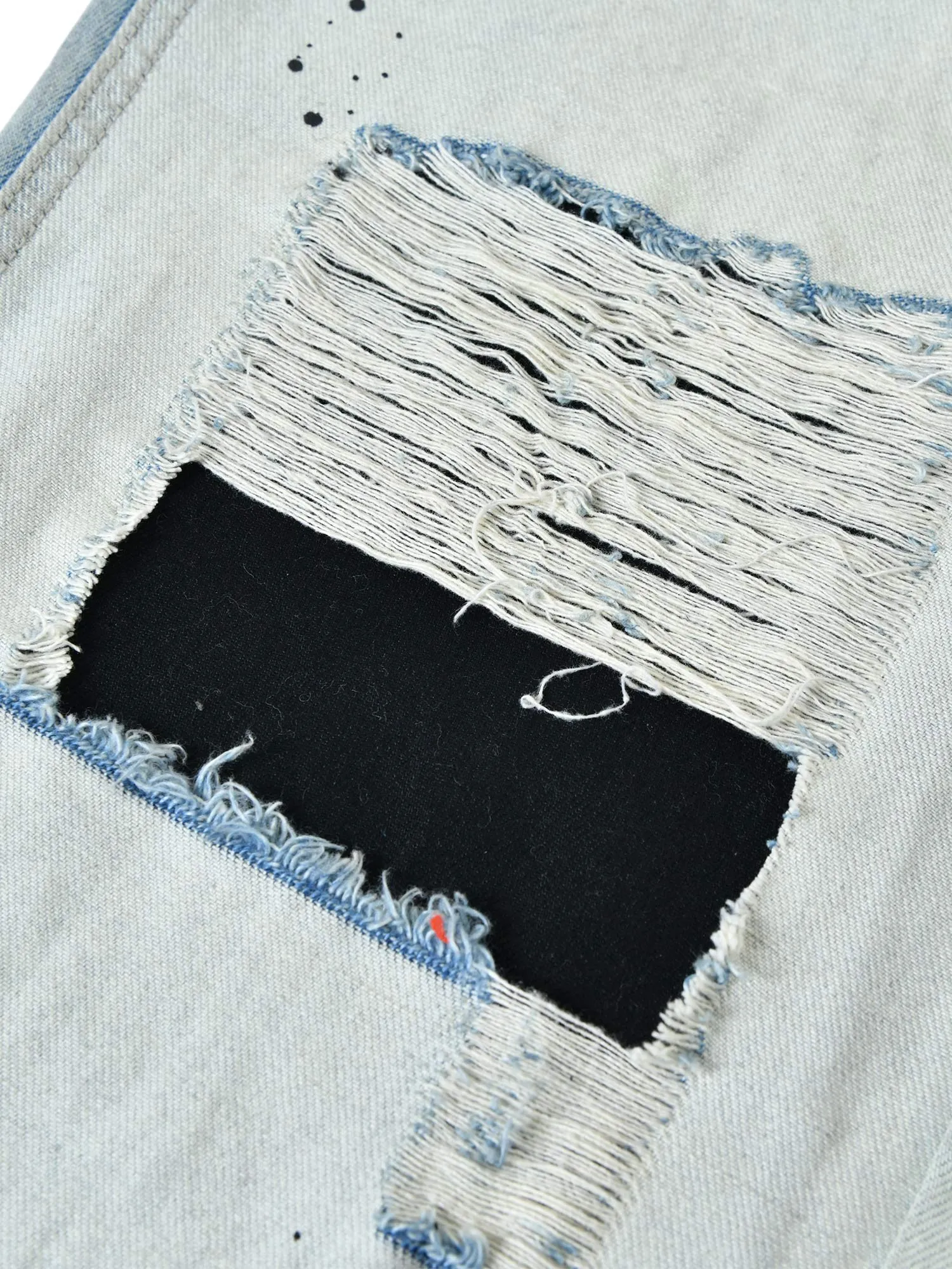 1984 High Street Distressed Washed Ripped Jeans