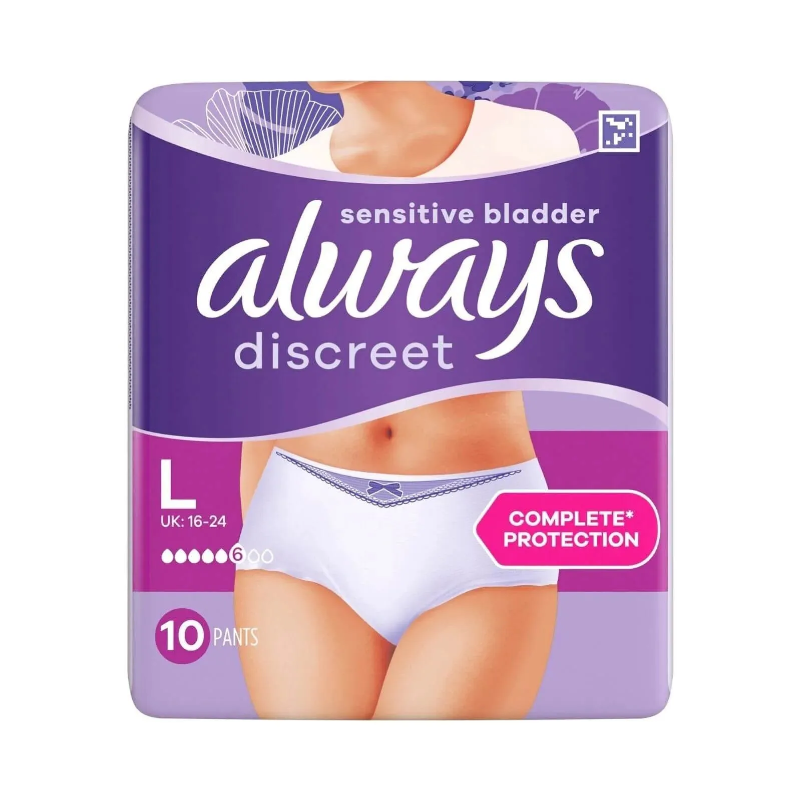 Always Discreet Pants Normal Large 10 pcs