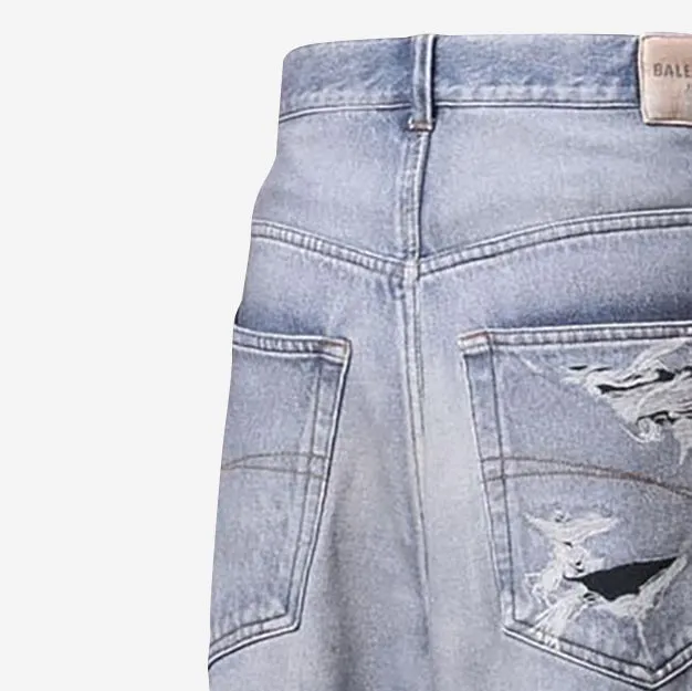 Balenciaga Trompe  L'oeil Jean