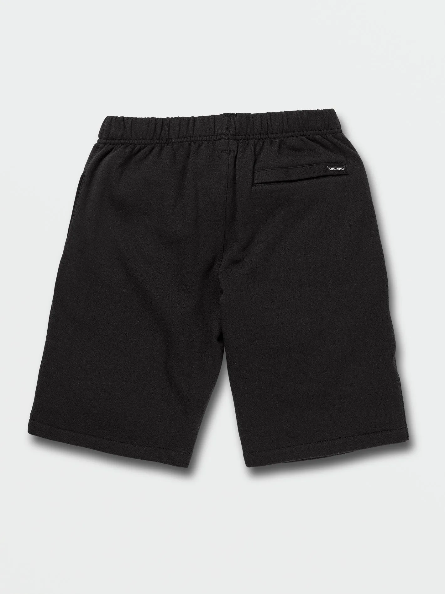 Big Boys Iconic Stone Fleece Shorts - New Black