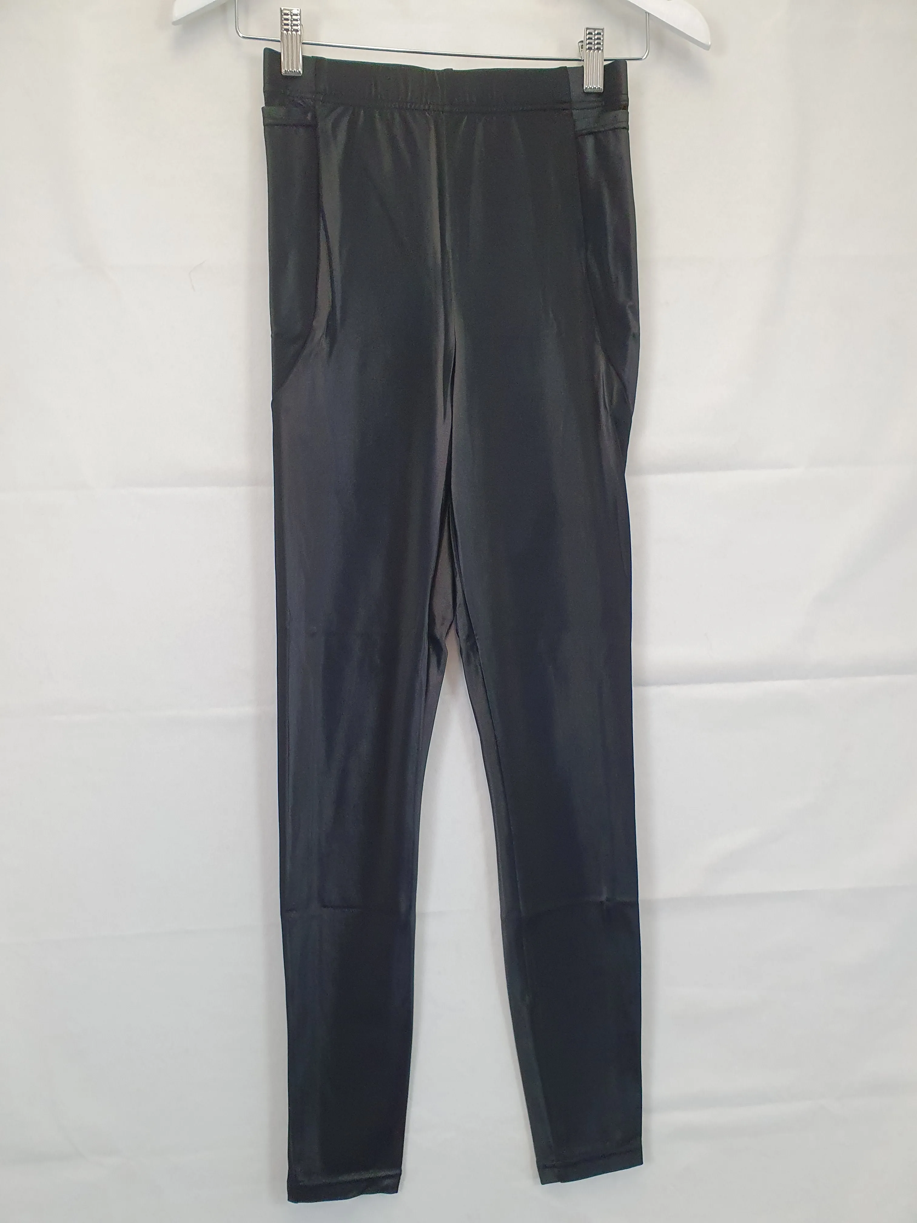 Blackmilk Shiny Pocket Leggings Size S