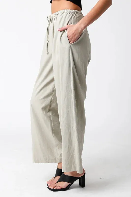 Brylee Wide Leg Flowy Pant