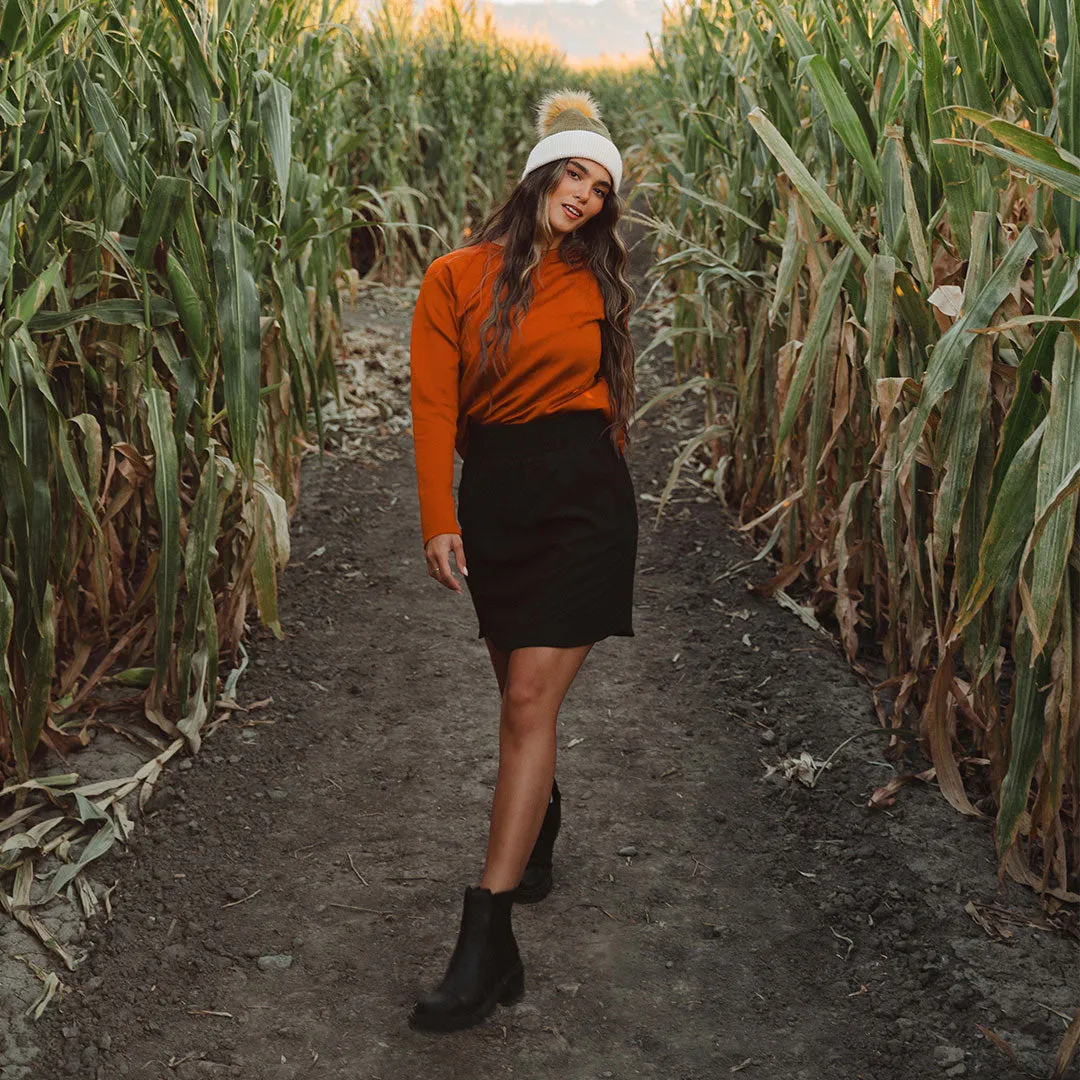 Burnt Orange Neo Sweatshirt