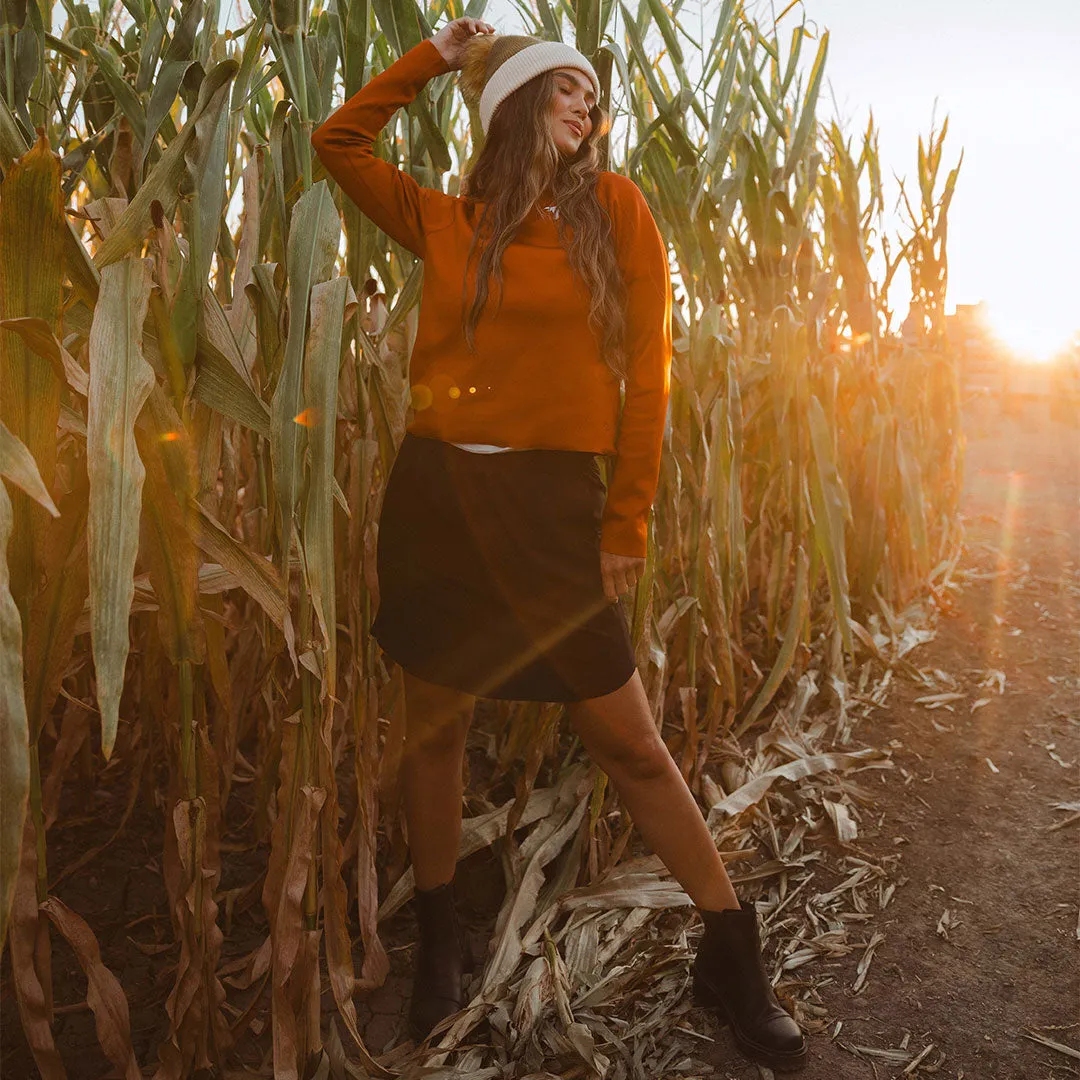 Burnt Orange Neo Sweatshirt