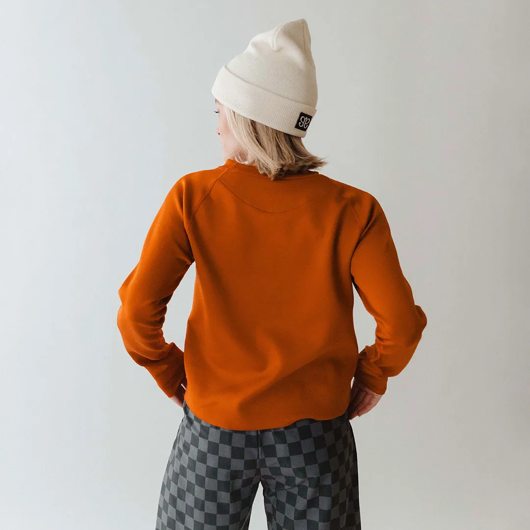 Burnt Orange Neo Sweatshirt