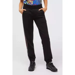 Custo Barcelona Black Cotton Women Sweatpant