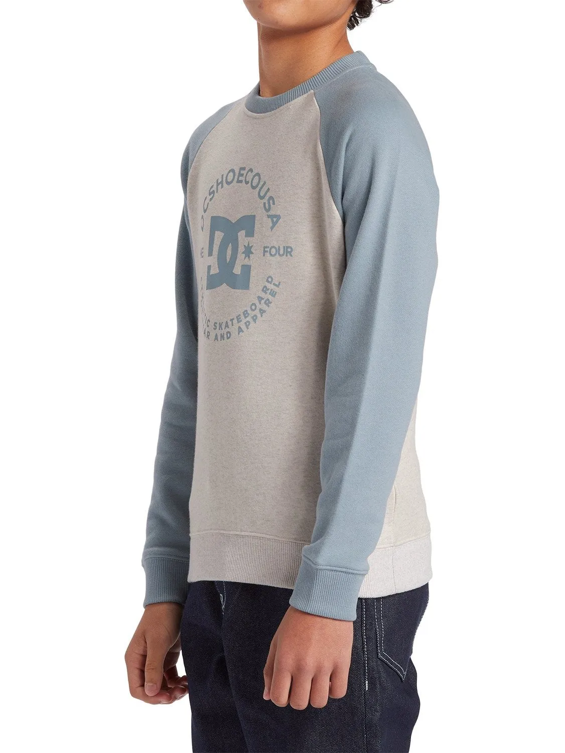 DC Boys Star Pilot Raglan Crew