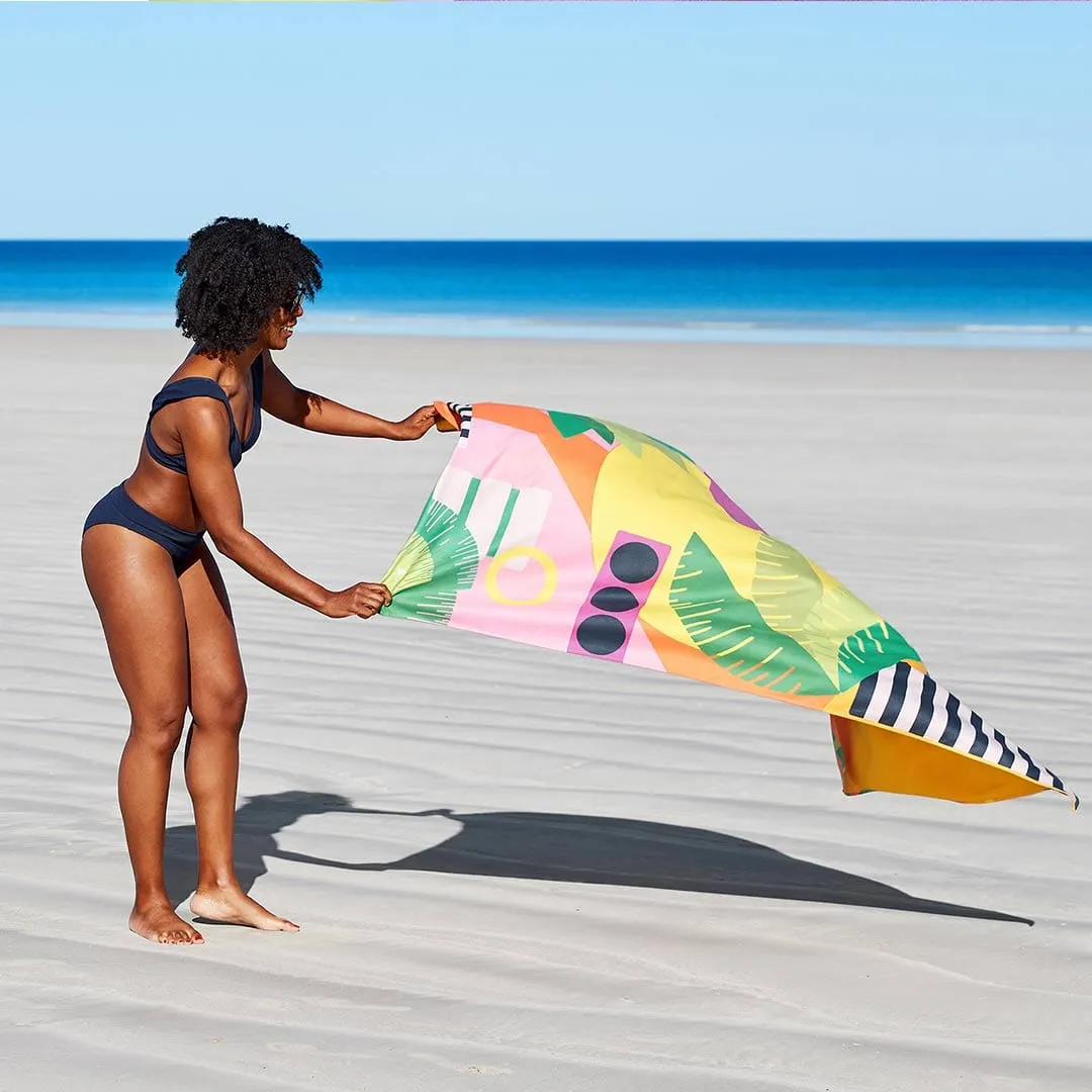 Dock & Bay Cabana Beach Towel - The Hunger Project Collection: Joyful Discovery