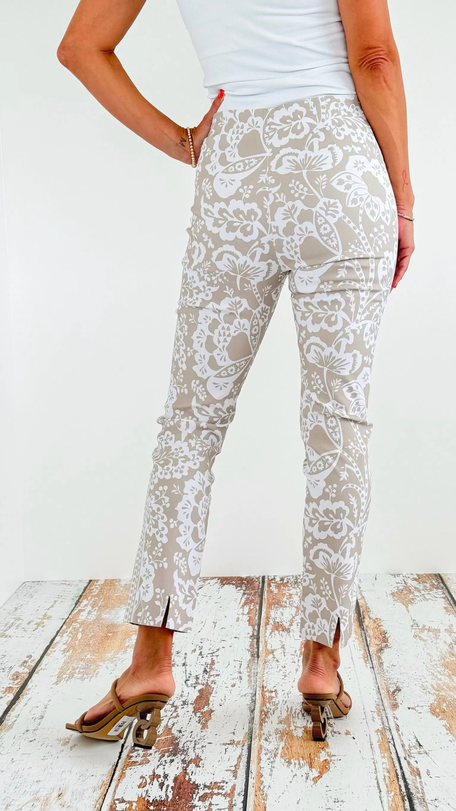 Floral Print Pants