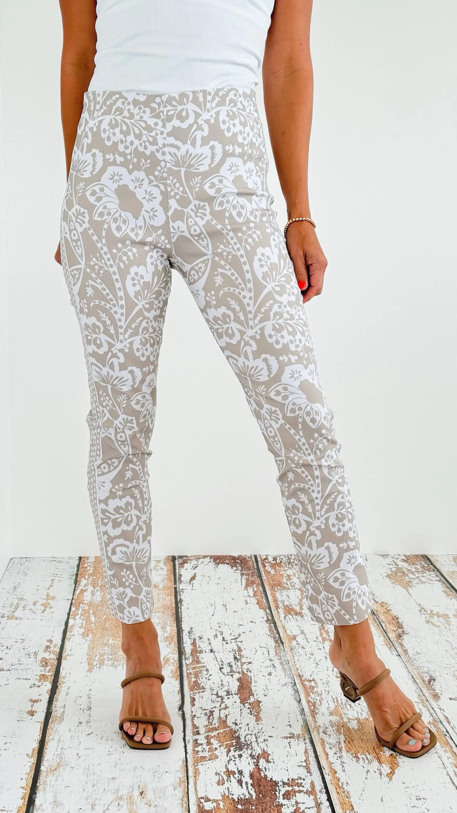 Floral Print Pants