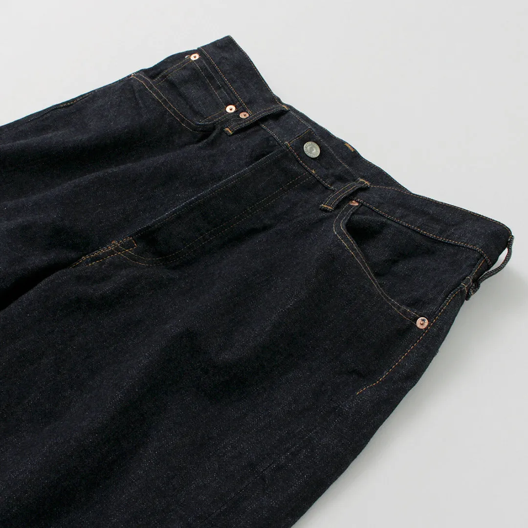 FOB FACTORY / Selvage Denim Tapered 5P Pants