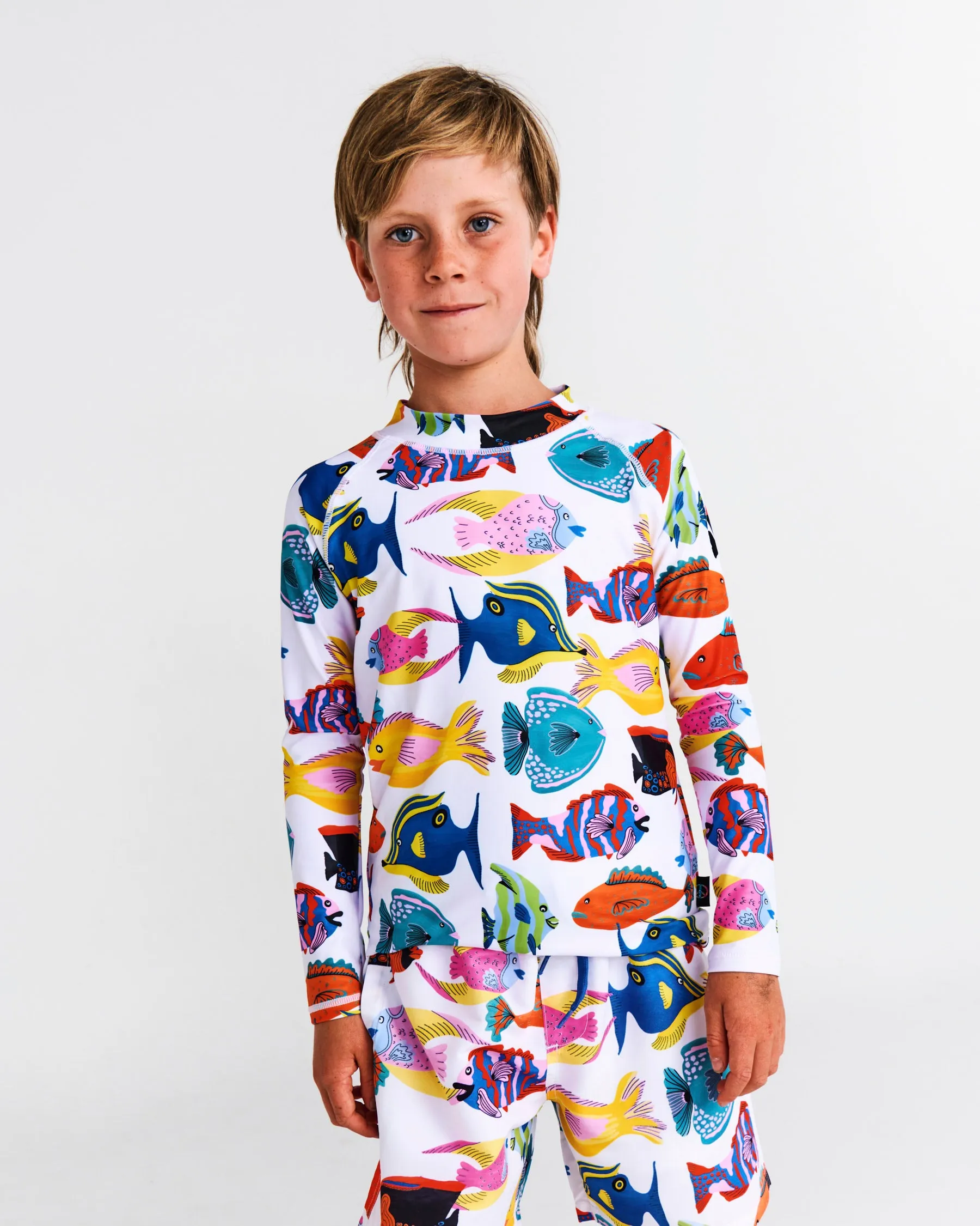 Kip & Co Fishy Business Rash Vest