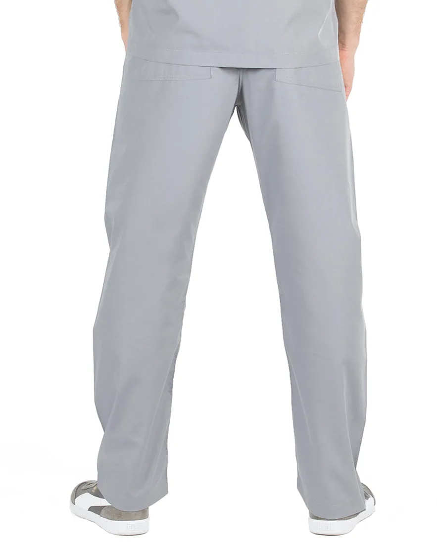 Large Tall 32" - Slate Grey David Simple Scrub Pant