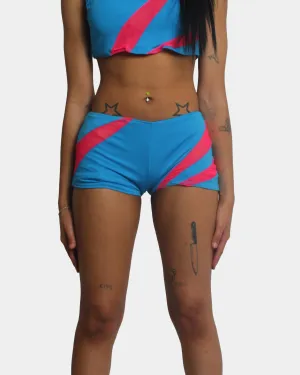 LASER HOT PANTS BLUE / PINK