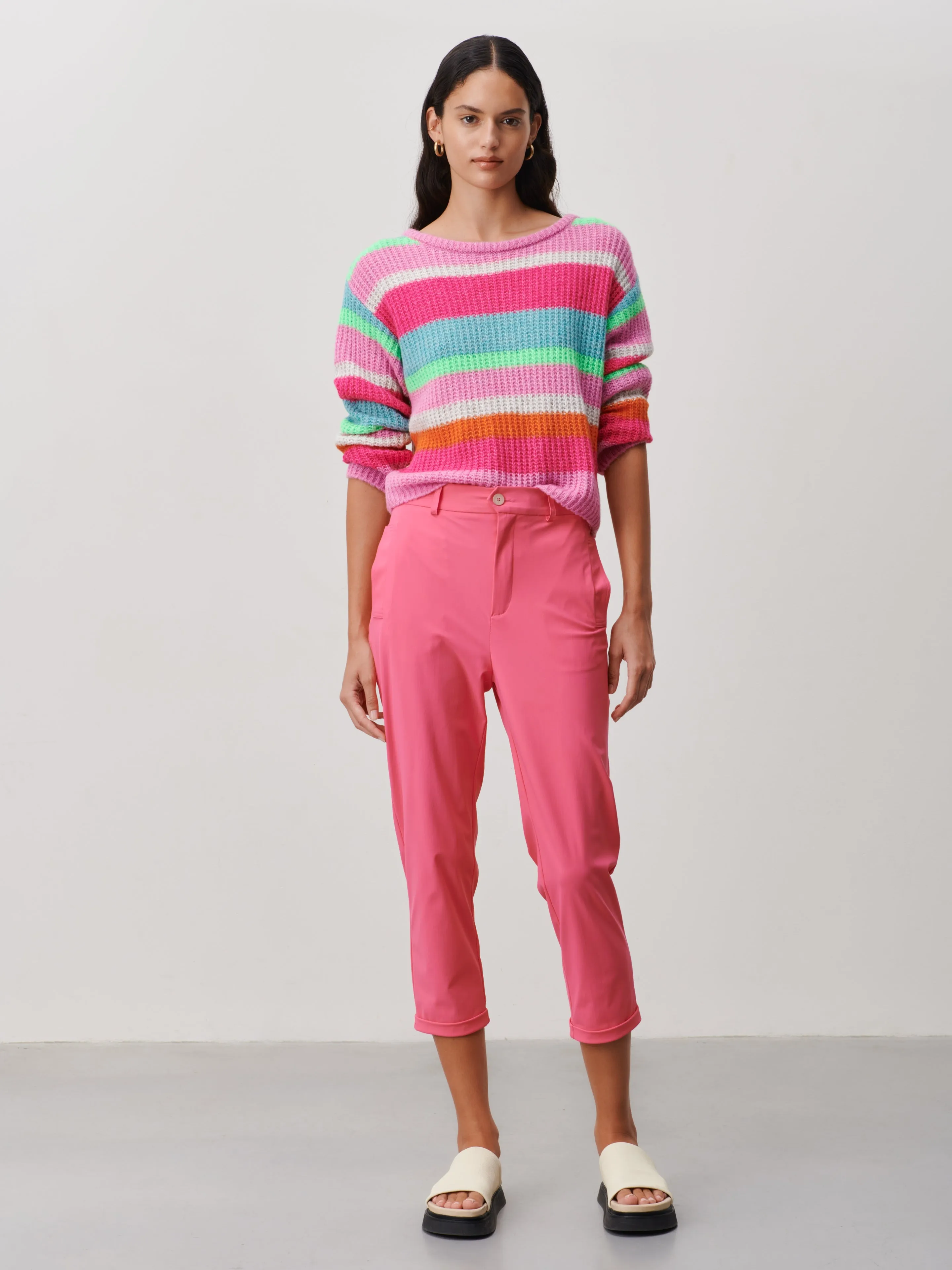 Lena Pants Technical Jersey | Pink