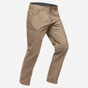 Men's hiking trousers Quechua NH500 Regular, beige