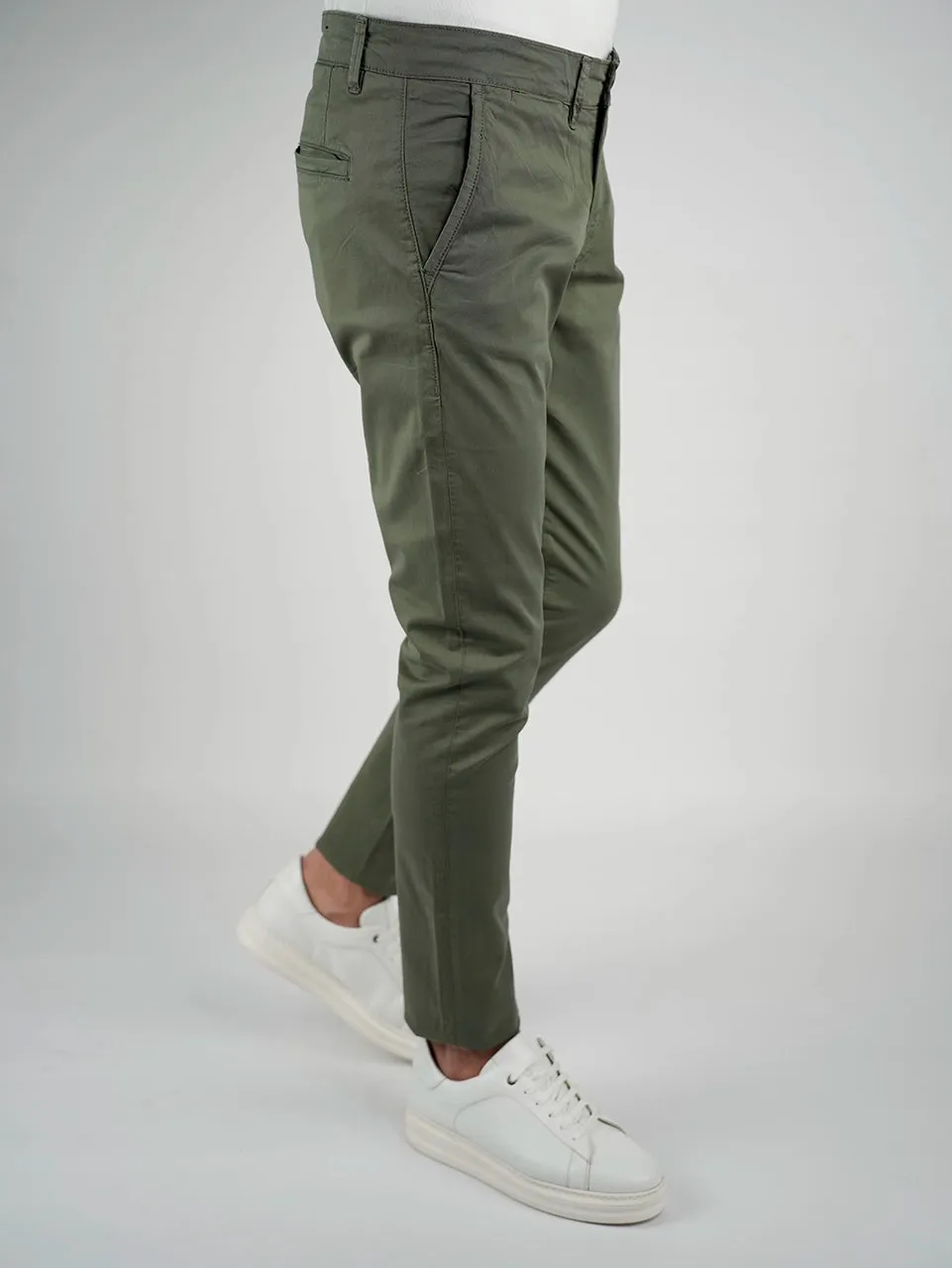 Olive Sport Chic Chino Pants