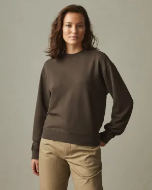 Relaxed French Terry Sweatshirt - Oak