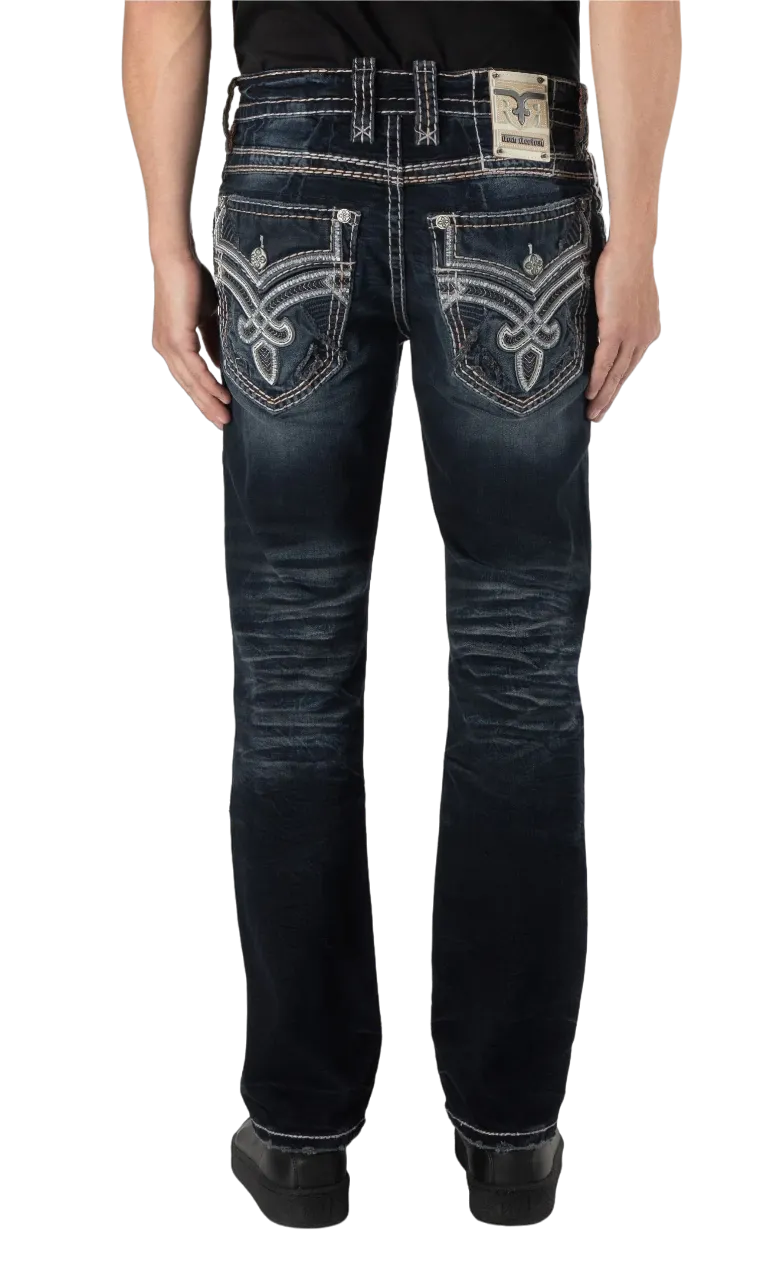 Rock Revival Men's Karlo J200 Straight Jean