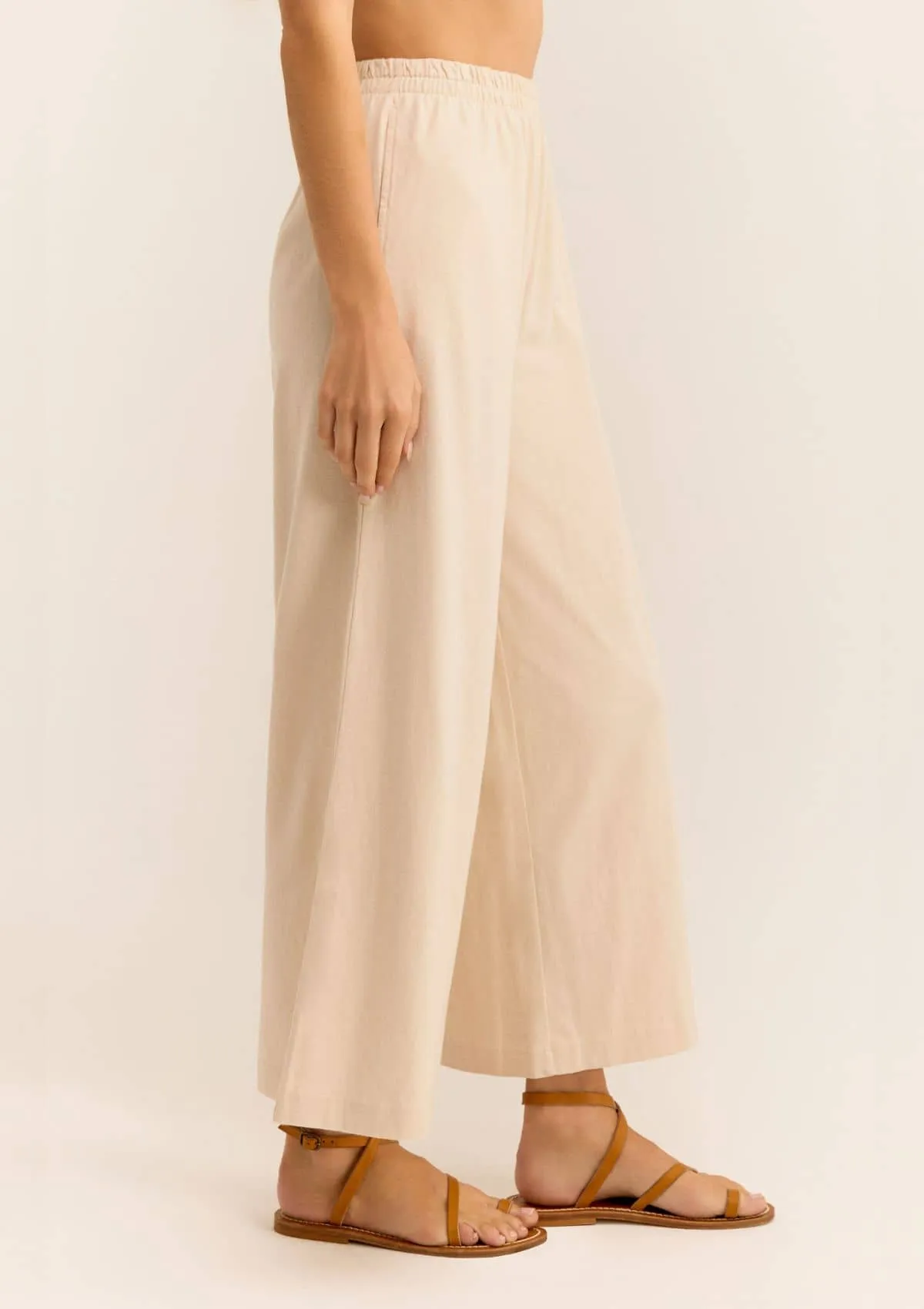 Scout Jersey Flare Pant - Sandshell