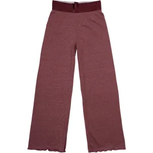 The New Crushed Berry Farah Wide Pants