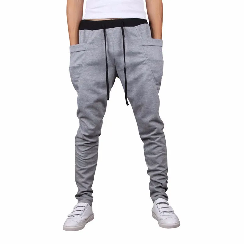 Unique Big Pocket Hip Hop Harem Pants