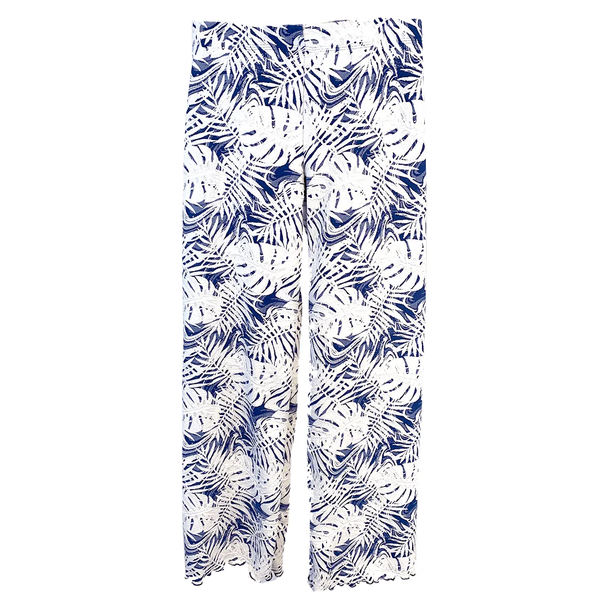 White Jacaranda Jacquard Knit Energy Pant